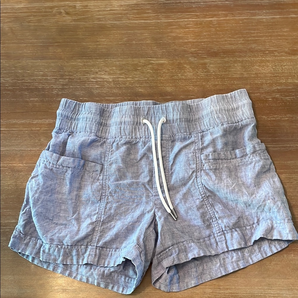 Athleta Cabo Linen 4” Shorts